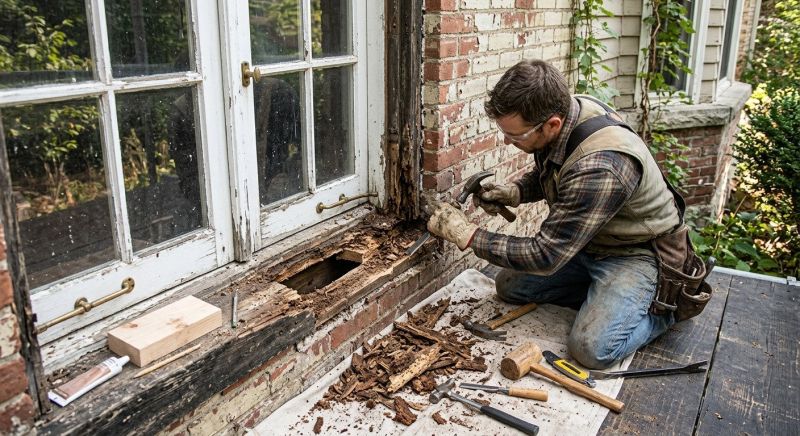 Window Rot Repair in Boulder, CO