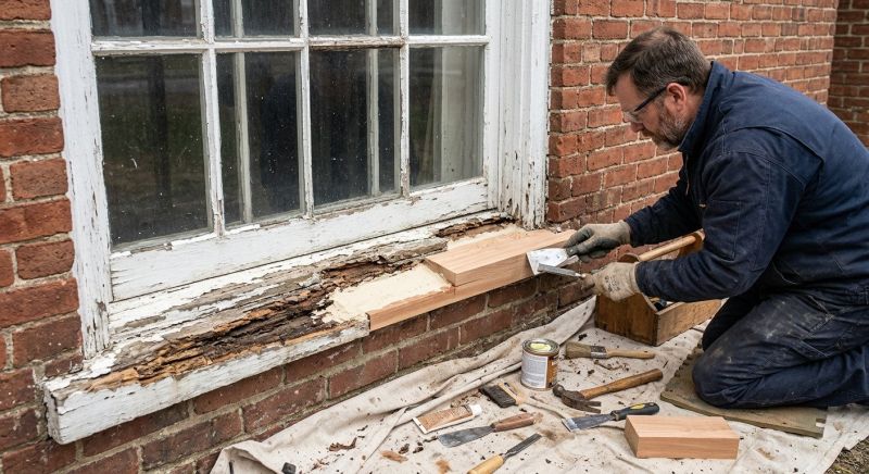 Window Rot Repair in Alpharetta, GA