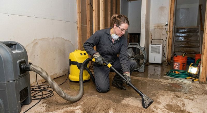 Crawlspace Water Cleanup in Scottsdale, AZ