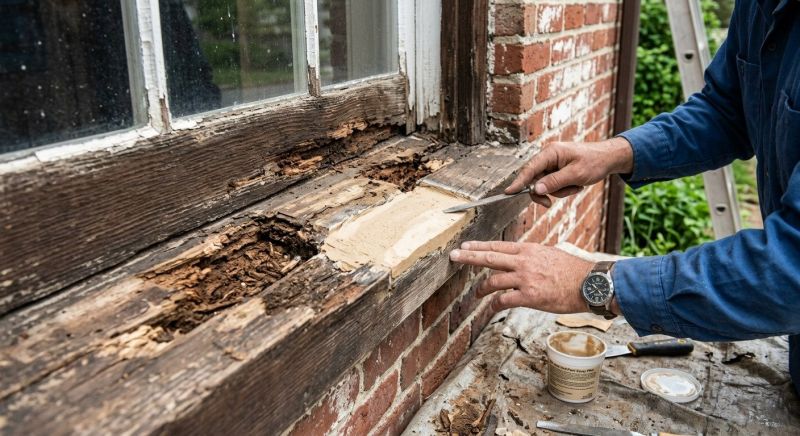 Decayed Wood Replacement in Alpharetta, GA