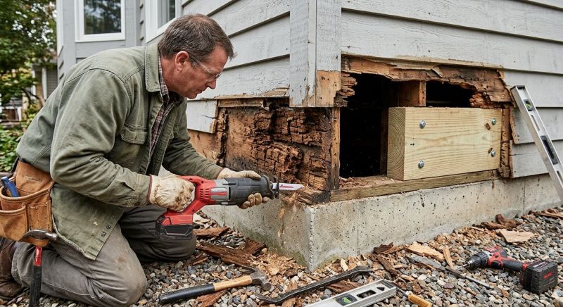 Dry Rot Repair in Alpharetta, GA