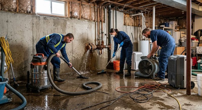 Flood Damage Cleanup in Mesa, AZ