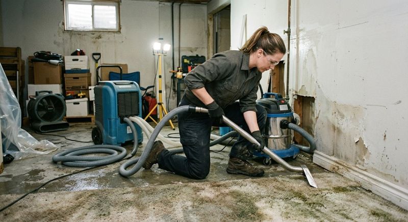 Flood Damage Restoration in Gilbert, AZ