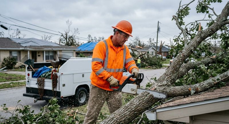 Storm Damage Cleanup in Scottsdale, AZ