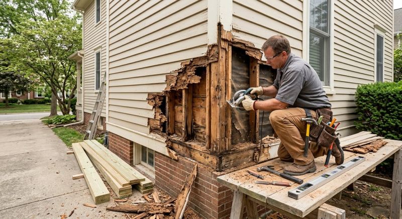Structural Rot Repair in Wilmington, NC