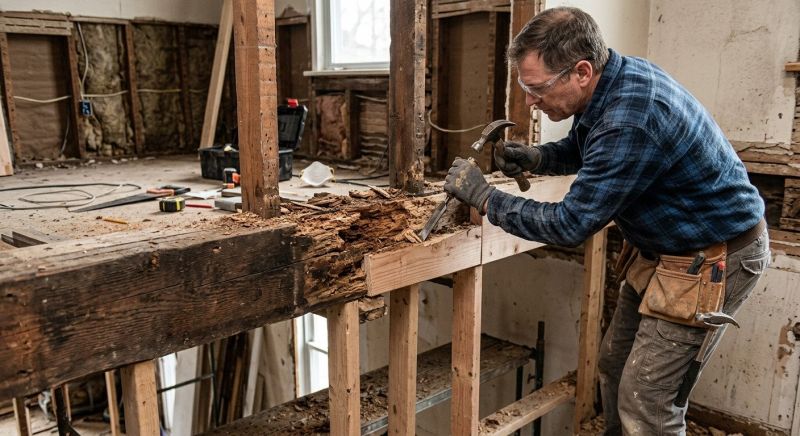 Structural Rot Repair in Longmont, CO