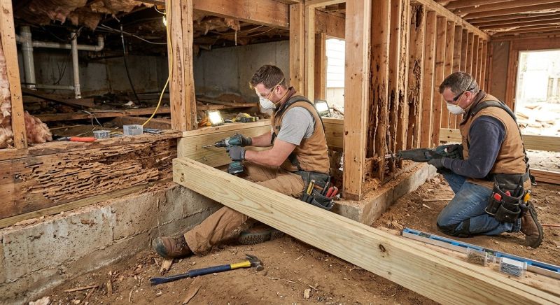 Termite Damage Repair Service in Conroe, TX