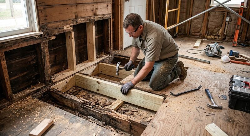 Termite Damage Restoration in Olathe, KS