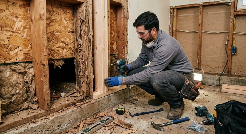 Termite Damage Restoration in Conroe, TX
