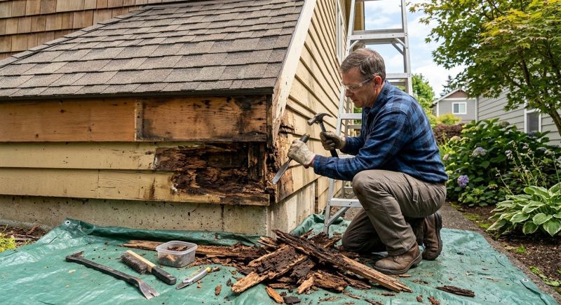 Wood Rot Removal in Roswell, GA