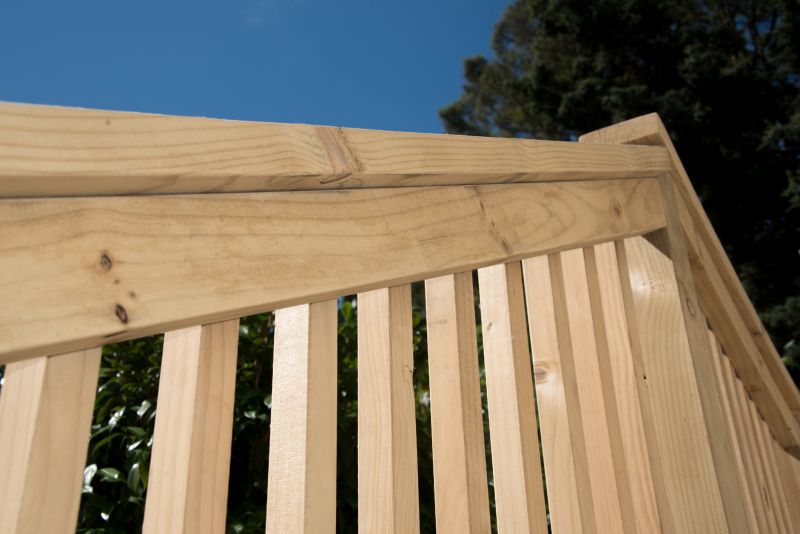 Repaired Wooden Deck